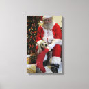 Search for getting canvas prints Santa