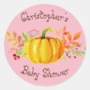 Search for baby shower pumpkin stickers Our little pumpkin