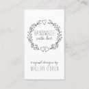 Search for crafted style business cards Boss