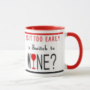 Search for red wine mugs Fun