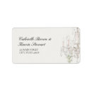 Search for chandelier return address labels Chic