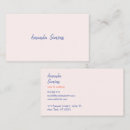Search for script writing business cards Modern