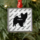 Search for papillon christmas tree decorations Silhouette