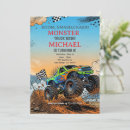 Search for monster party invitations Racing