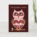 Search for cute owl cards Graduate
