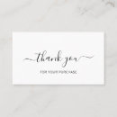 Search for thank you inserts Handmade