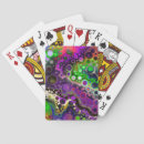 Search for lime playing cards Abstract