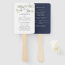 Search for navy blue wedding hand fans Elegant