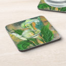 Search for flower drawing coasters Flowers