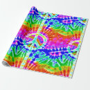 Search for tie dye wrapping paper Vintage