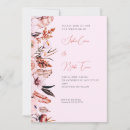 Search for boho feather wedding invitations Pink