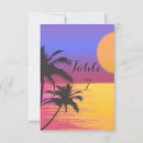 Search for sunset wedding table cards Ocean
