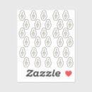 Search for note card stickers Gold