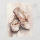 Search for pink ballet postcards Vintage