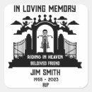 Search for bereavement stickers In loving memory