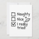 Search for naughty but nice cards Funny
