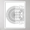 Search for adult colouring posters Mandala