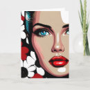 Search for comic book art cards Woman