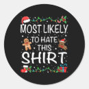 Search for hate christmas stickers This