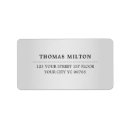 Search for business shipping labels Minimalist