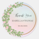 Search for pastel floral wedding stickers Watercolor