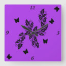 Search for fantasy butterfly clocks Flower