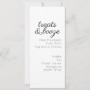Search for drinks wedding menus Minimalist
