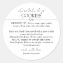 Search for cookie jar stickers Chocolate chip cookie
