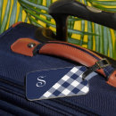 Search for navy blue luggage tags Geometric