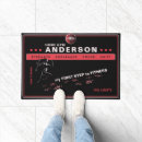 Search for footprints doormats Red