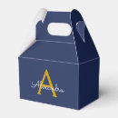 Search for navy blue favour boxes Modern