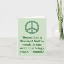 Search for symbol of peace cards Green