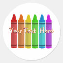 Search for crayon stickers Kindergarten