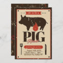 Search for vintage pig roast invitations Party
