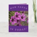 Search for 90 year old birthday cards Floral