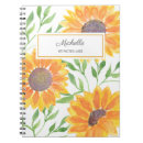 Search for sunflower notebooks Floral