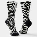 Search for zebra socks Black and white