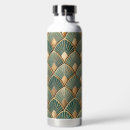 Search for art deco water bottles Green