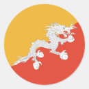 Search for bhutanese stickers Bhutan flag