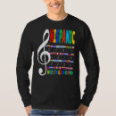 Search for music teacher tshirts Colourful