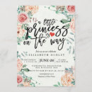 Search for vintage princess baby shower invitations Flowers