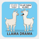 Search for drama llama stickers Humour