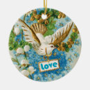 Search for forget me not christmas tree decorations Vintage