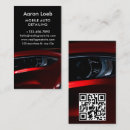 Search for luxury car business cards Mechanics