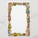 Search for flower border stationery paper Flowers