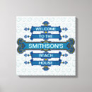 Search for welcome sign canvas prints Nautical