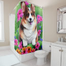 Search for corgi shower curtains Canine