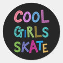 Search for ice skating for girls stickers Pink