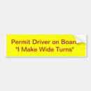 Search for board bumper stickers Student driver