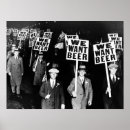 Search for prohibition posters We want beer